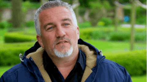 Paul Hollywood on The Great British Bake Off