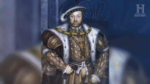 Henry VIII documentary gif