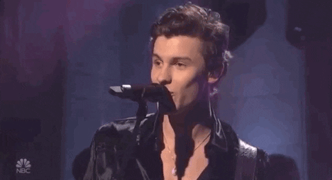 Shawn Mendes performs on Saturday Night Live
