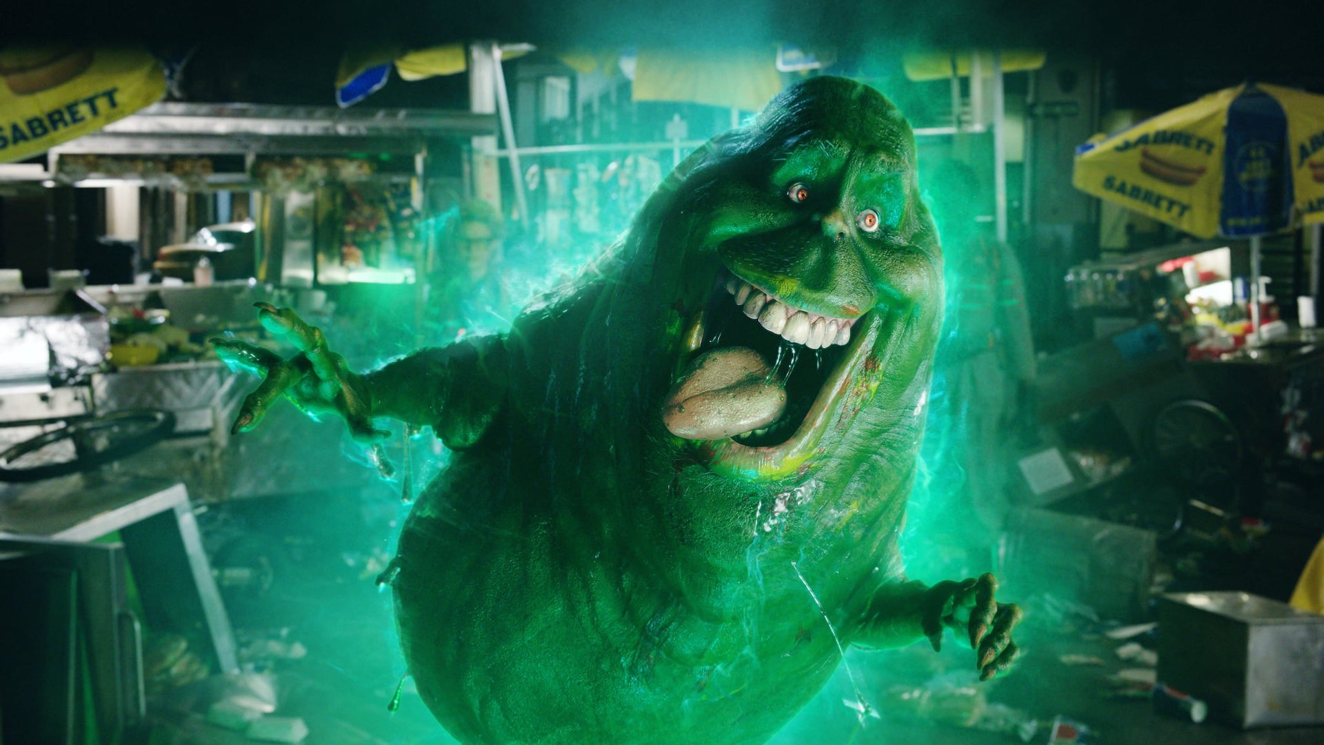 A ghost in the 2016 film, Ghostbusters