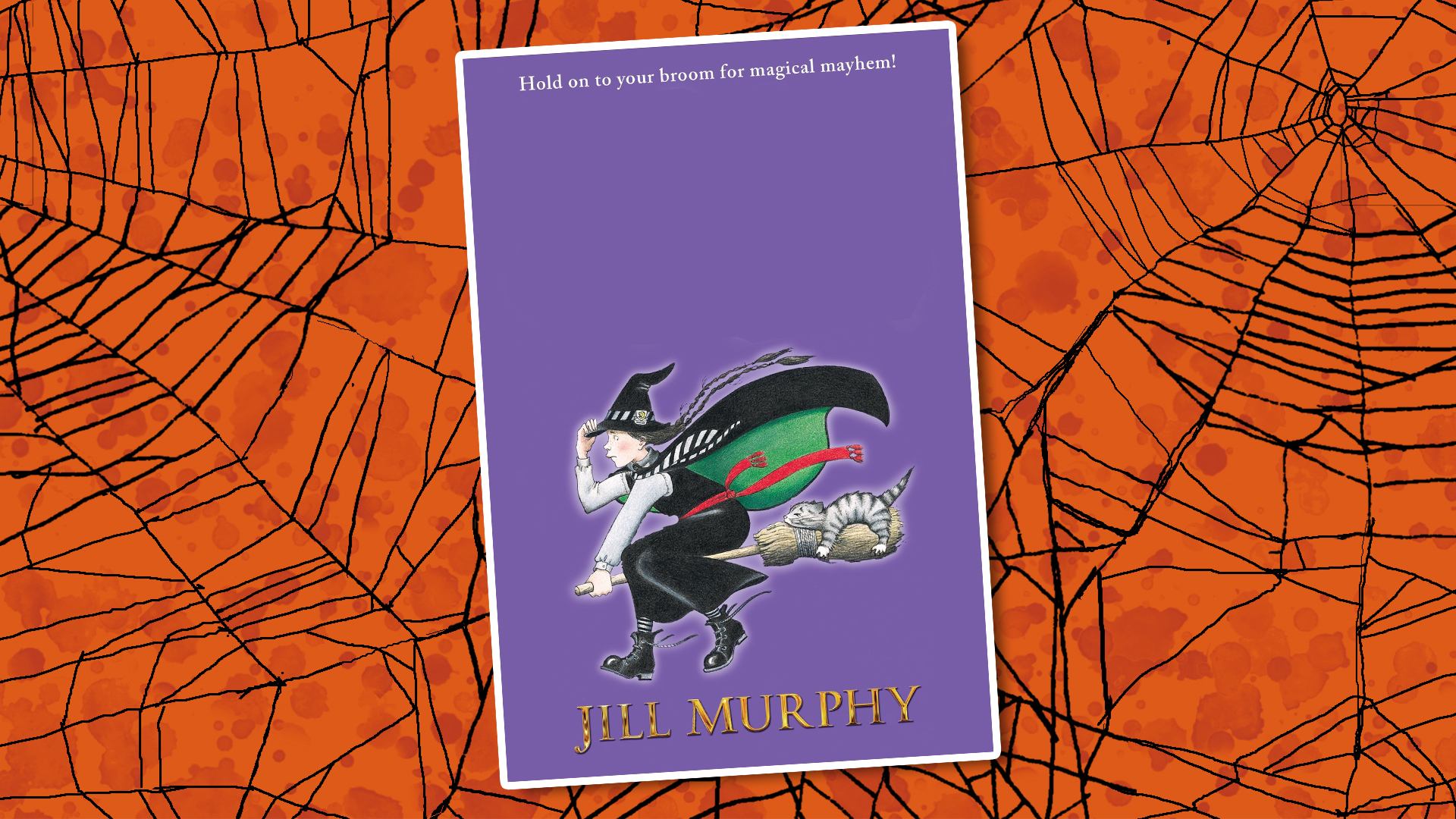 The cover of Jill Murphy's first witch book