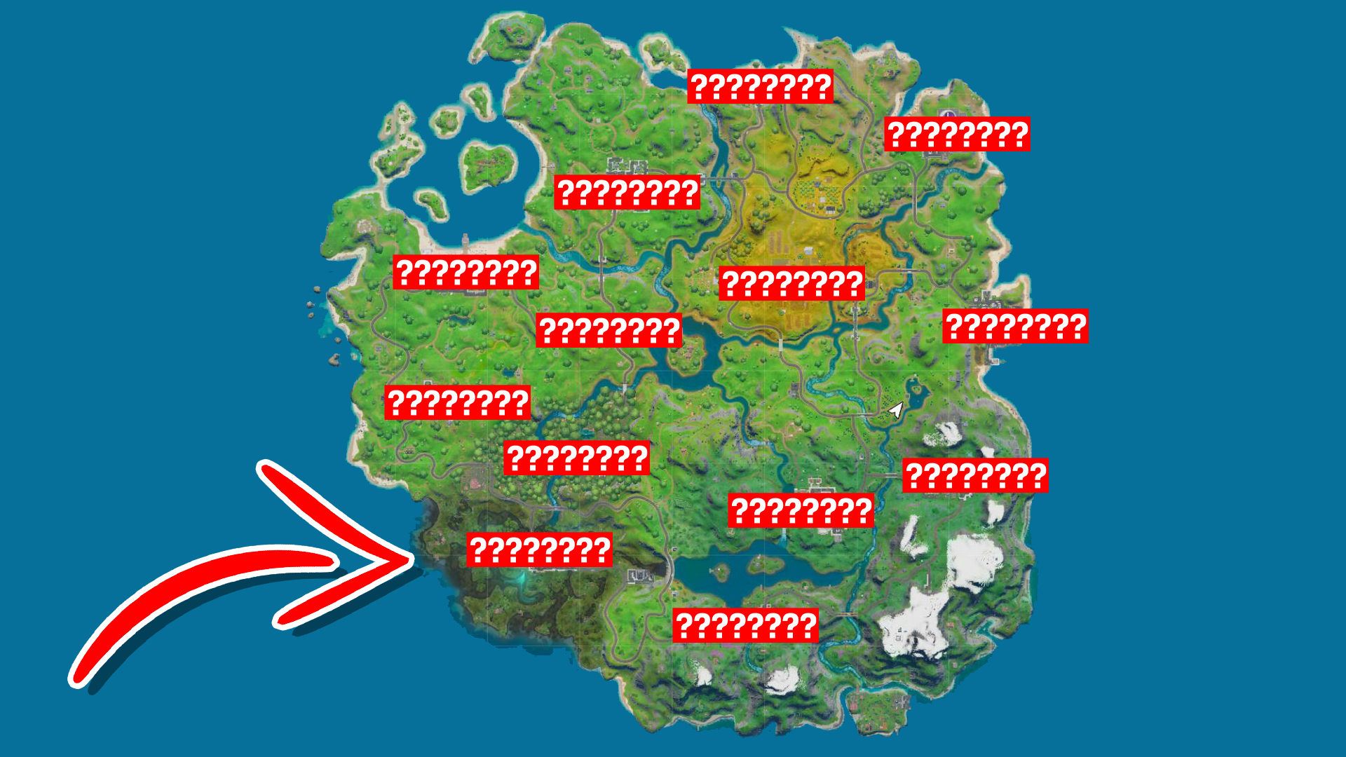 Fortnite Chapter 2 map