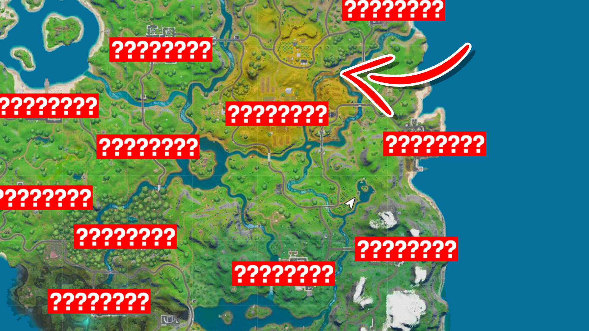 Fortnite Chapter 2 map