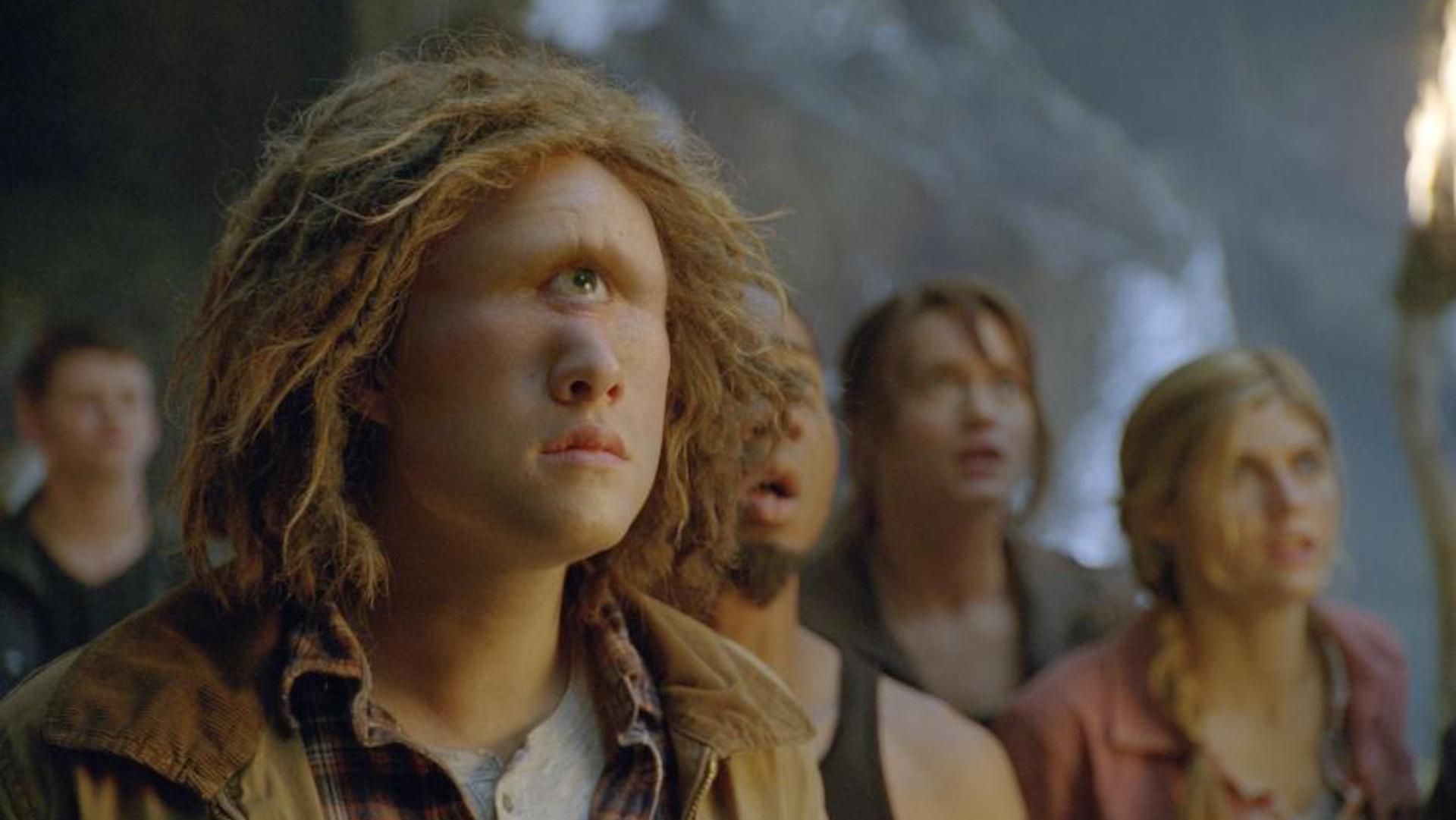 A scene from Percy Jackson and The Olympians: The Lightning Thief 