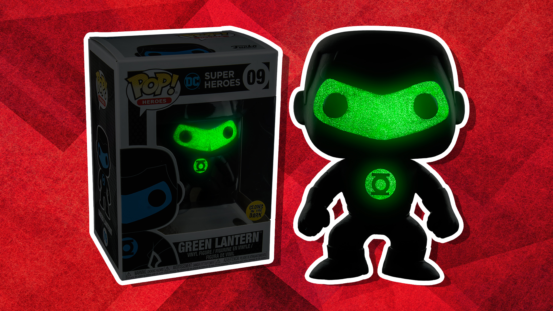 Glow in the dark Green Lantern Funko POP!
