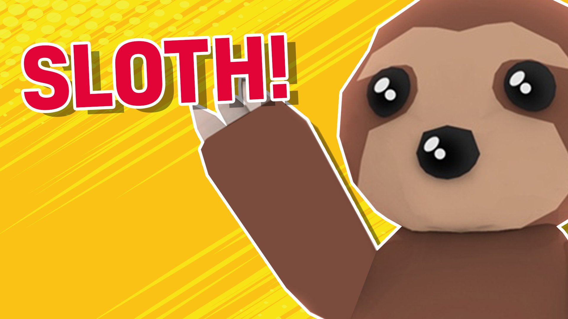 A Roblox sloth