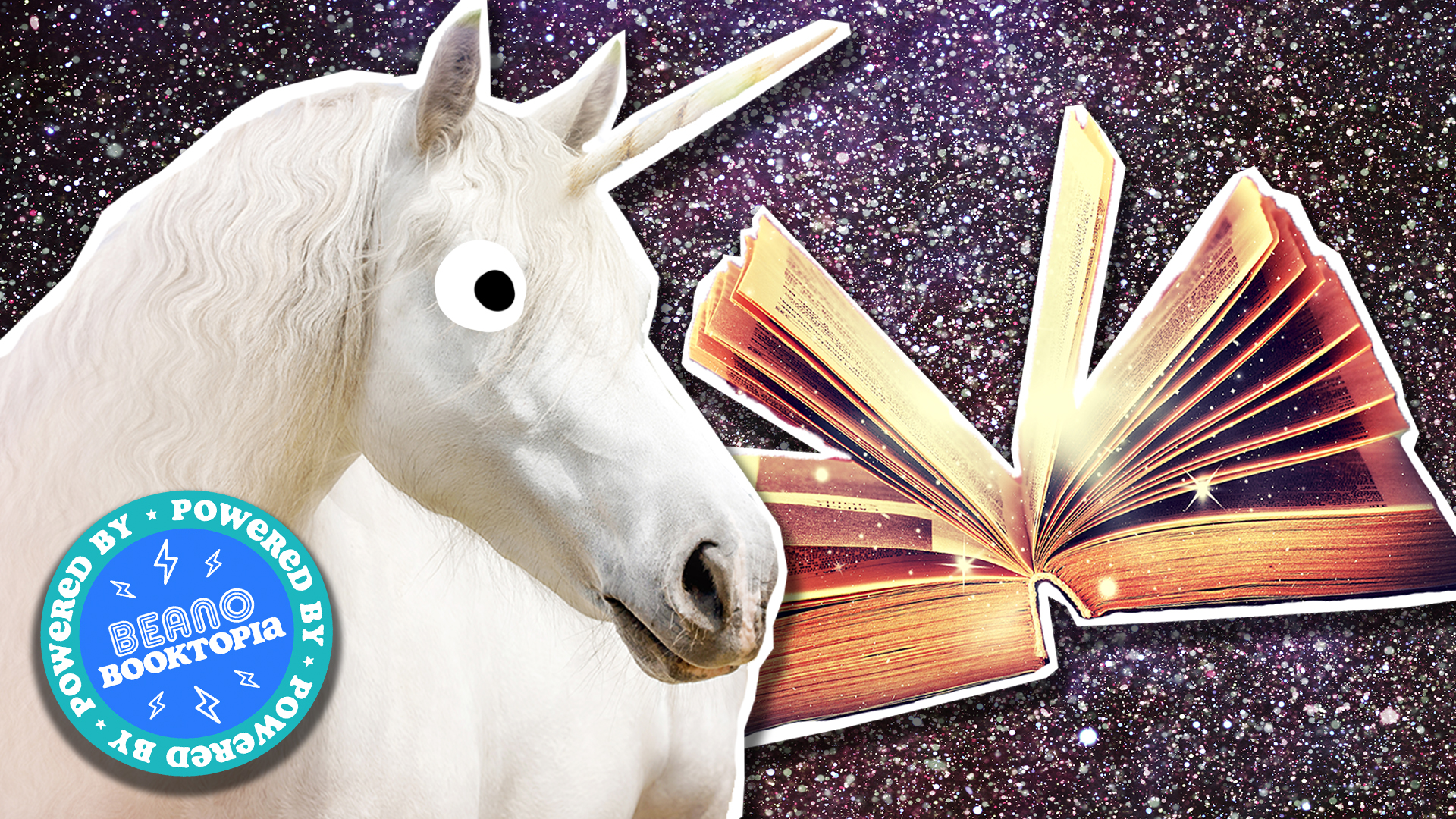 Unicorn and fantasy book