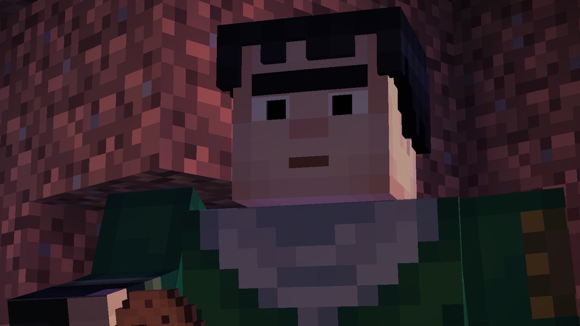 Axel in Minecraft: Story Mode