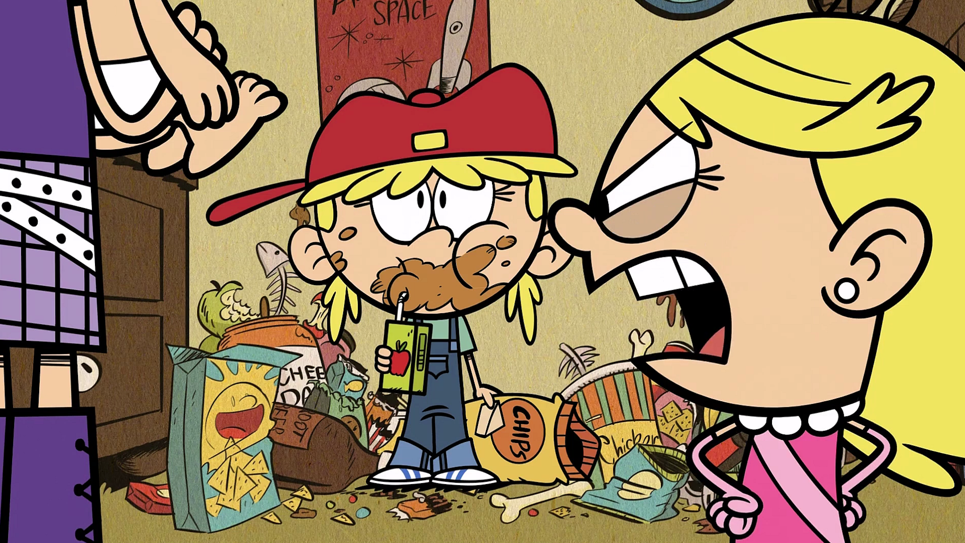 A scene from The Loud House
