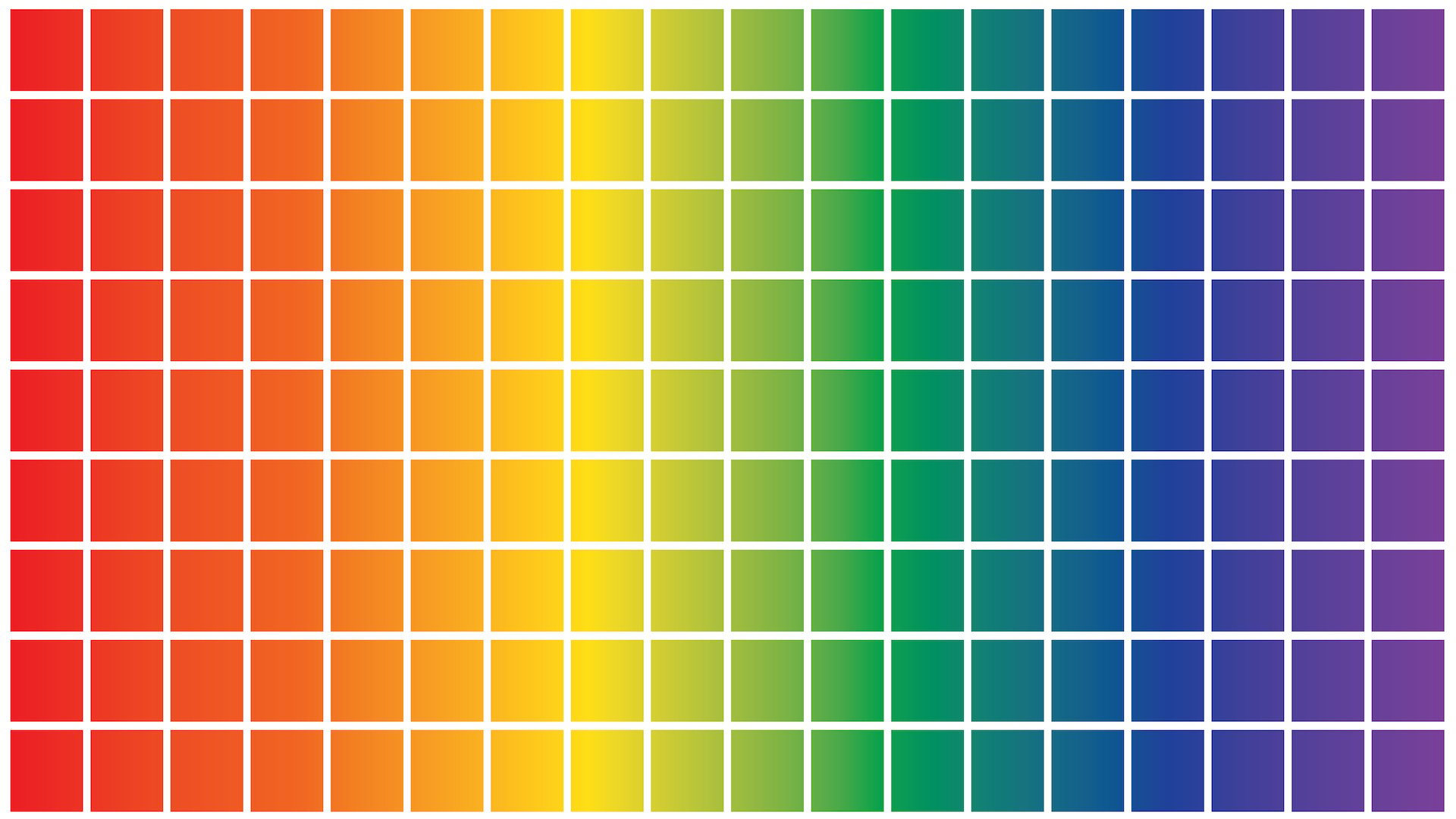 A colour chart