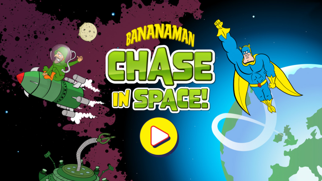 Banana Man Game: Chase In Space