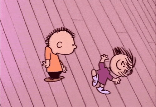 A scene from Peanuts 
