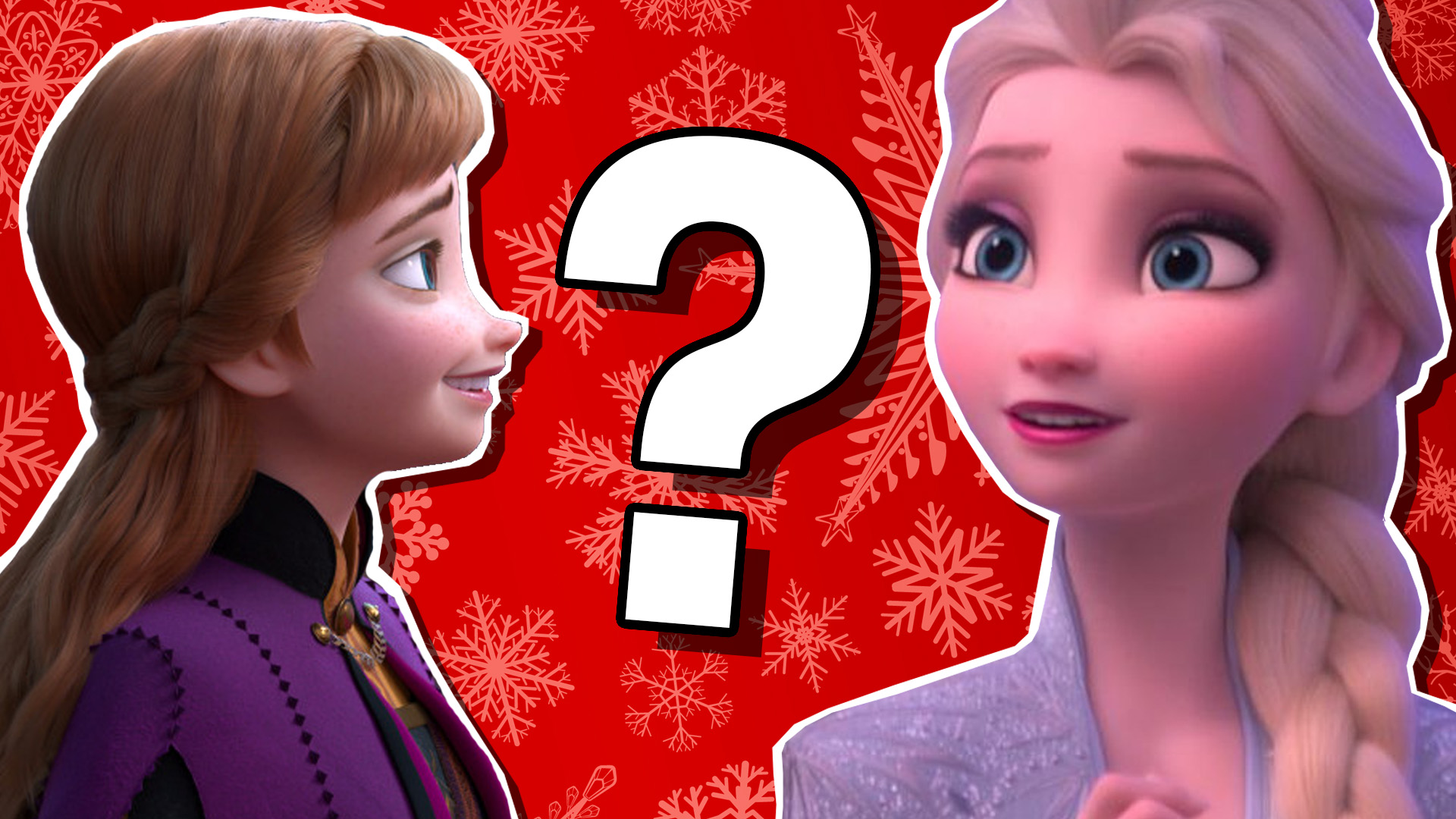 Frozen 2 quiz featuring Anna and Elsa