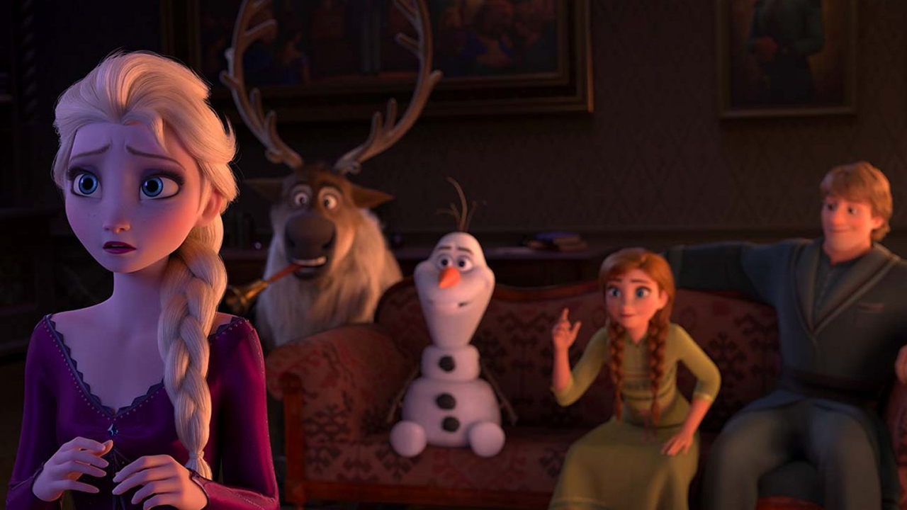 A scene from Frozen 2
