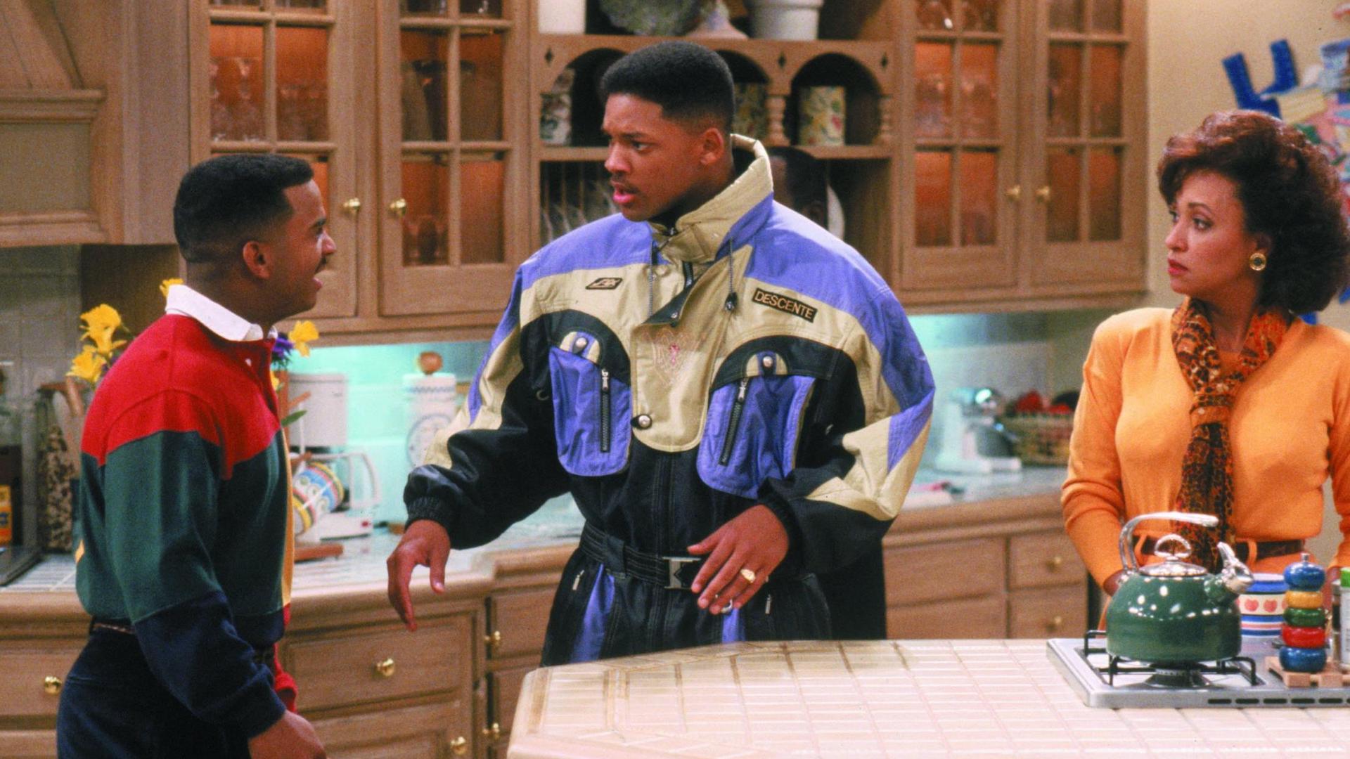 A scene from The Fresh Prince of Bel-Air 