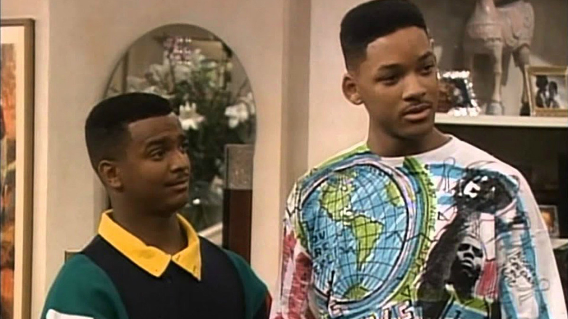 Carlton and Will in The Fresh Prince of Bel-Air