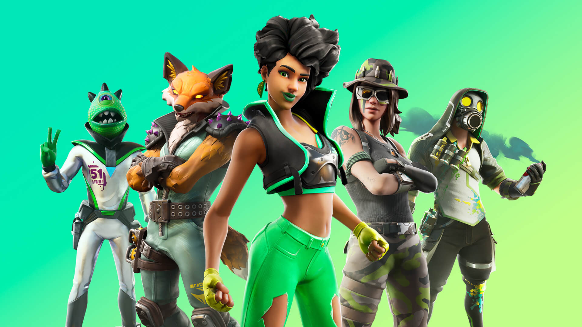 Fortnite Chapter 2 characters 