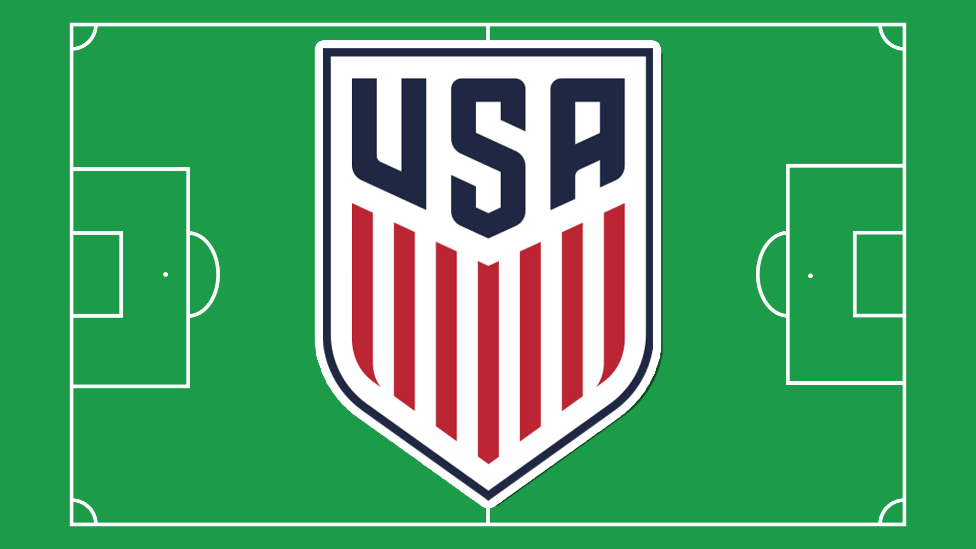 The USA football team badge 