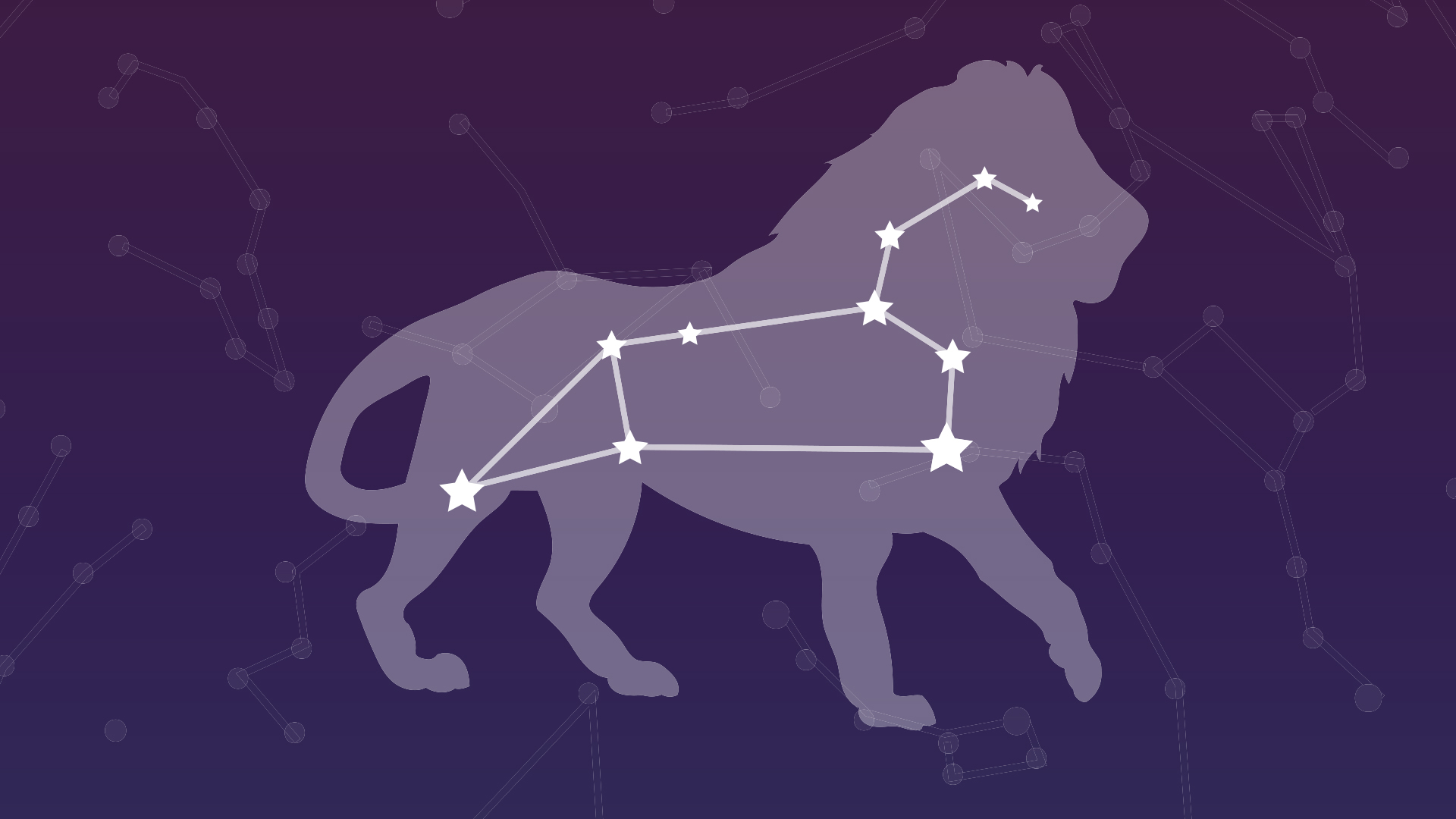 Leo and its constellation 