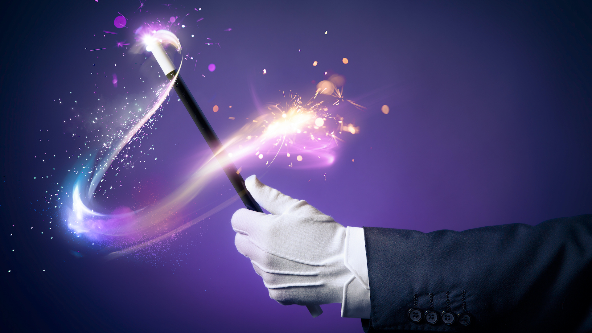 A magician's wand