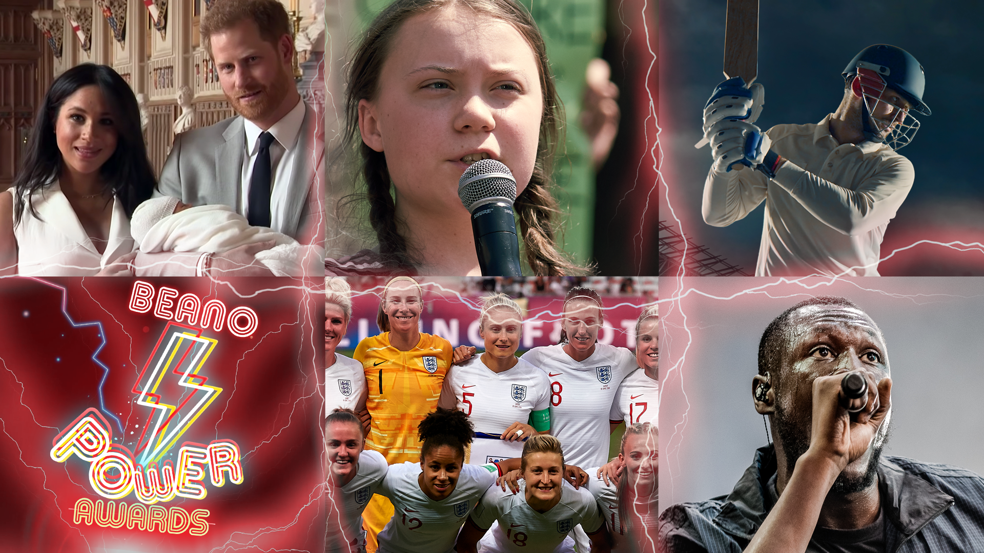 Royal Baby, Greta Thunberg, Cricket World Cup, England Women's Football team, Stormzy at Glasto