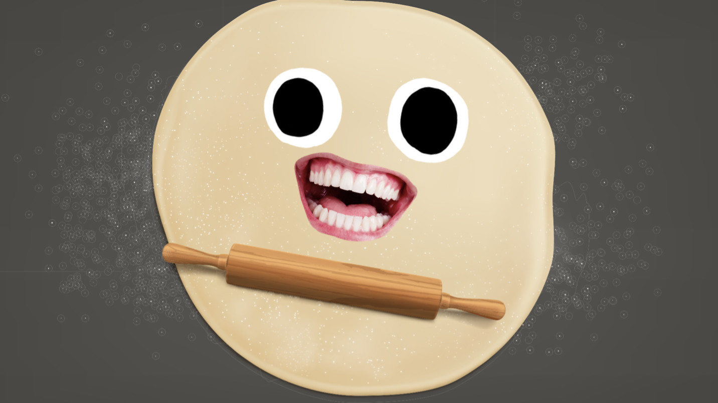 Pastry and a rolling pin