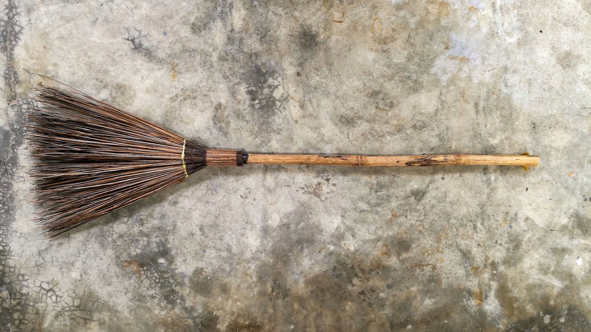 A broomstick