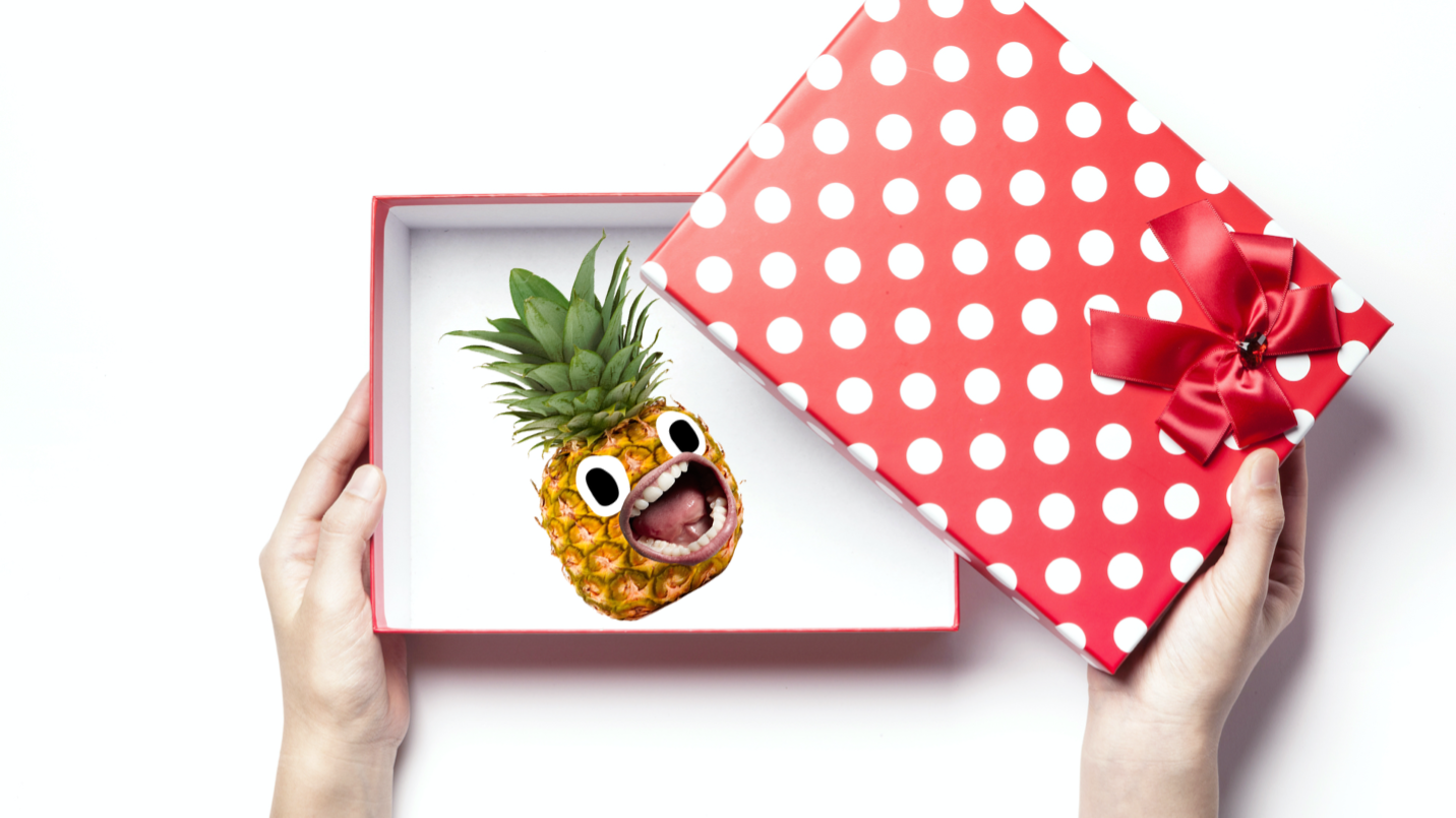 A surprise pineapple 