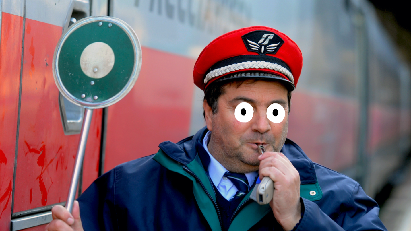 A train conductor
