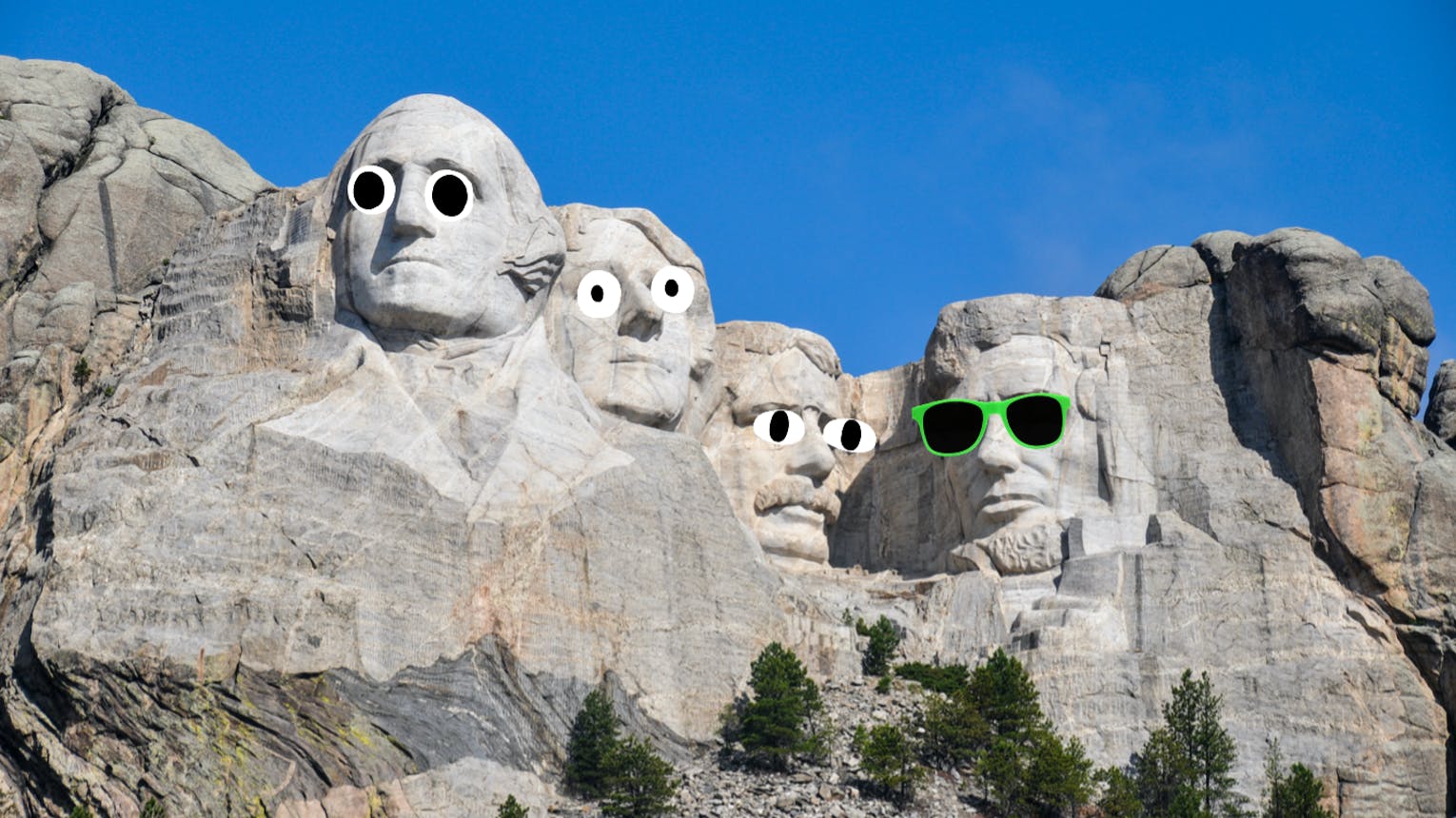 Four Presidents at Mount Rushmore