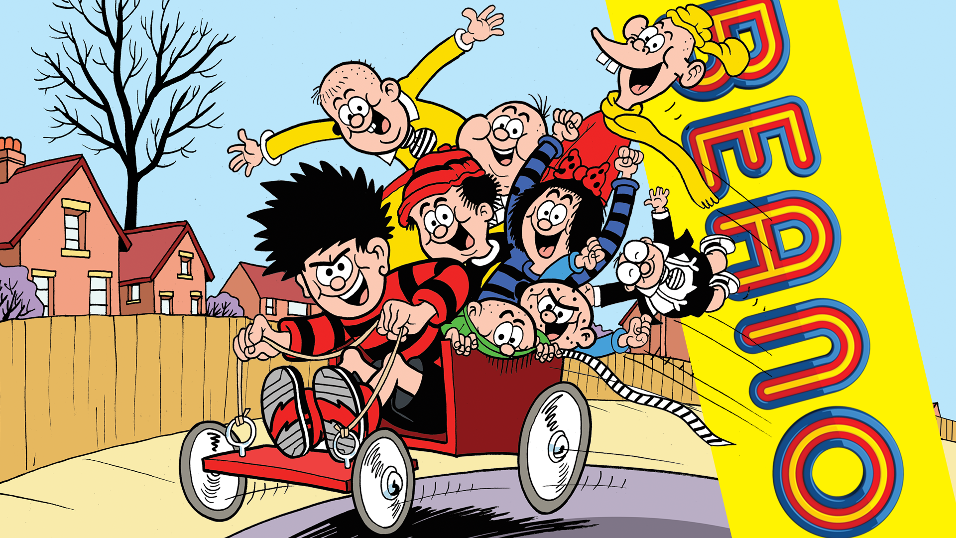 Inside Beano 4019 - Hitch a ride on the... getaway cartie