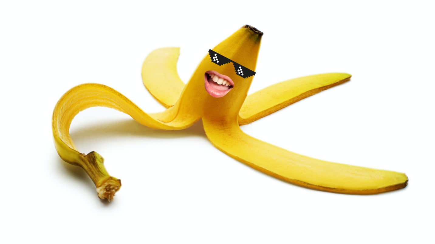 A cool banana