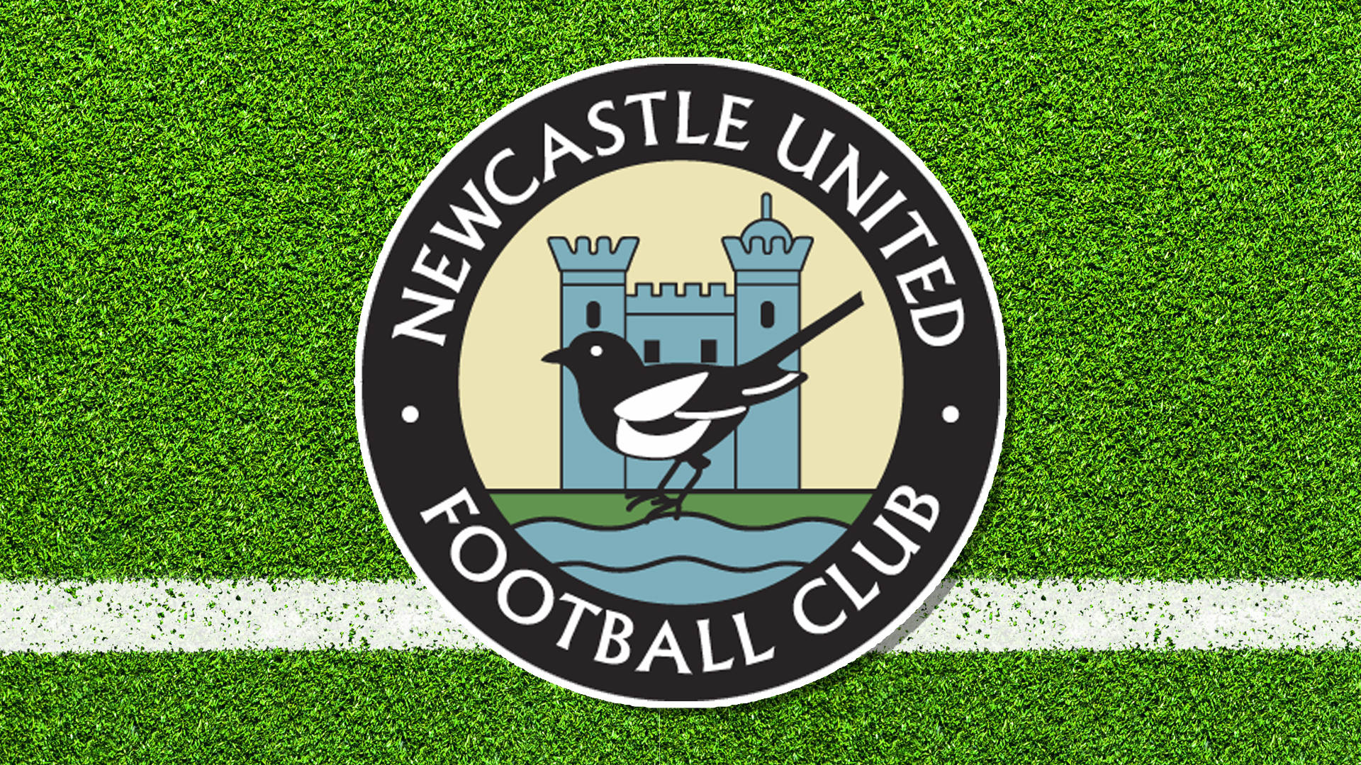 A Newcastle United club badge