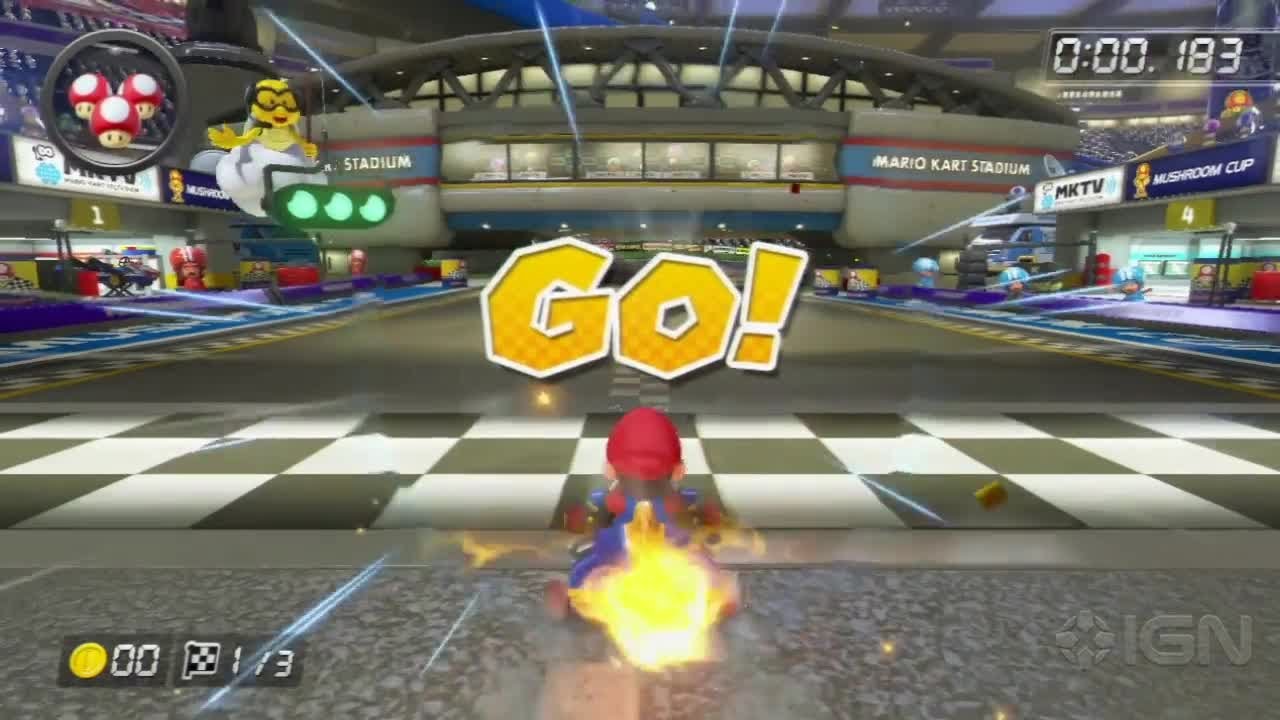 Mario Kart rocket boost