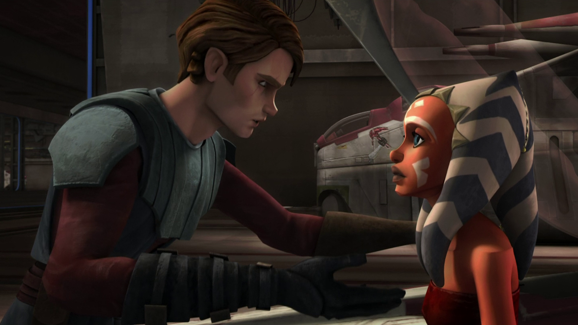 A scene from Star Wars: The Clone Wars