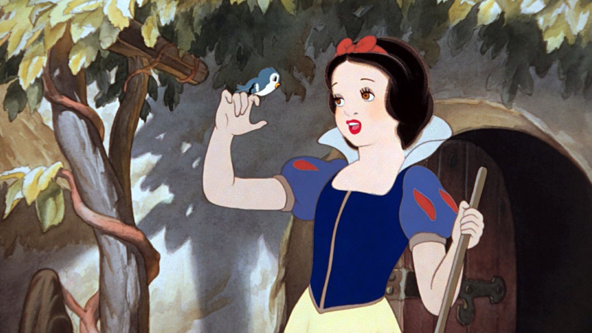 A scene from Snow White