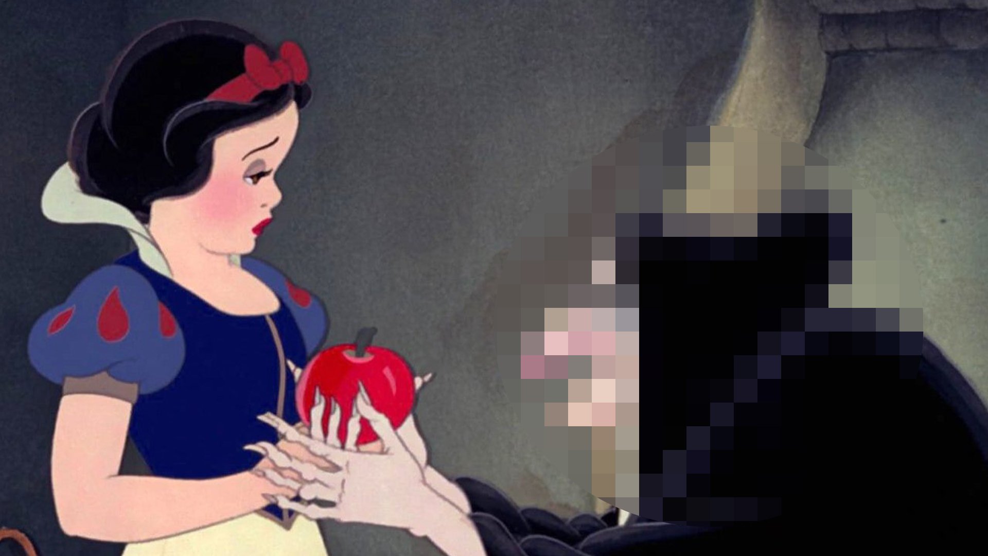 A scene from Snow White