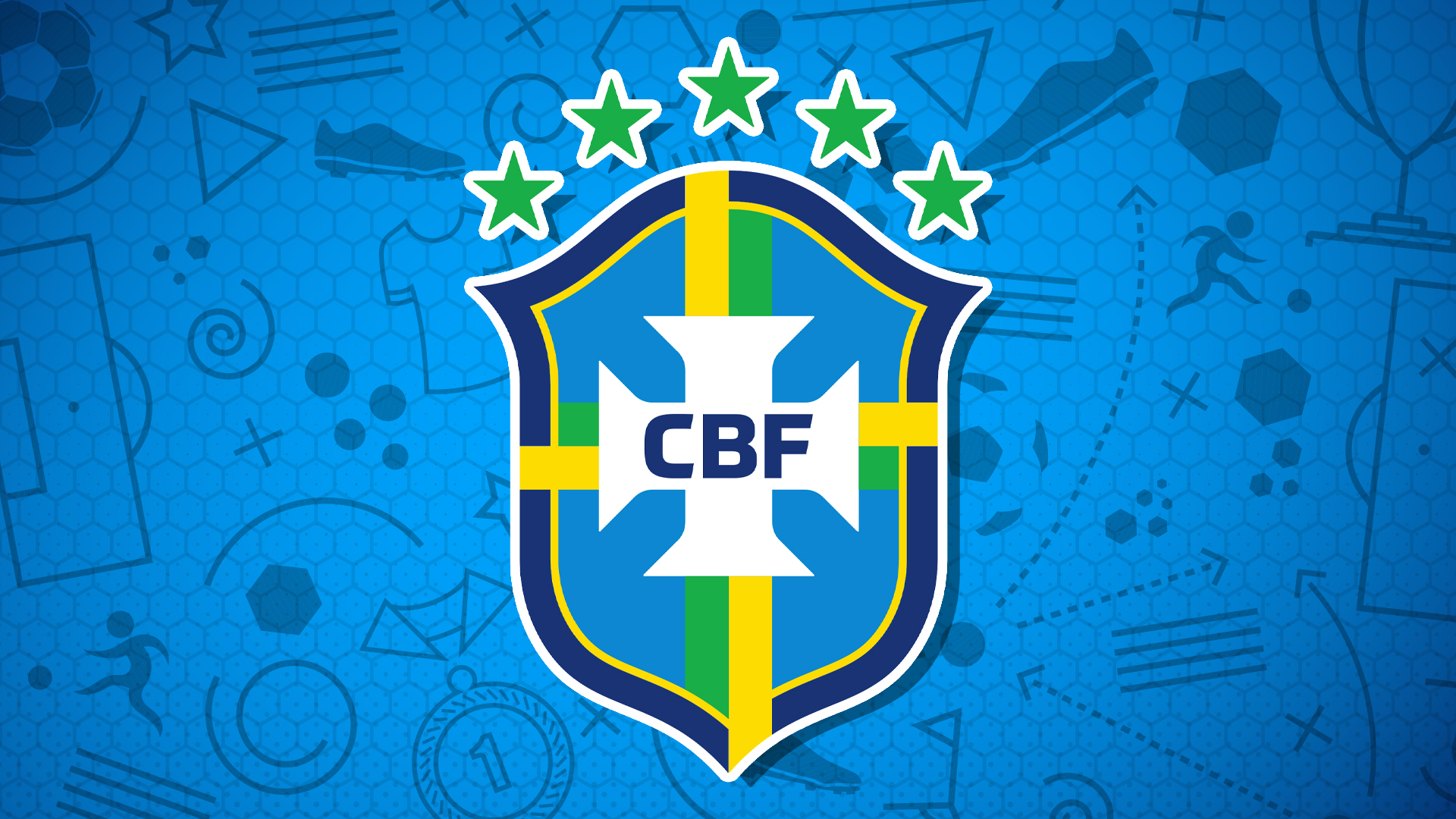 Brasil football badge