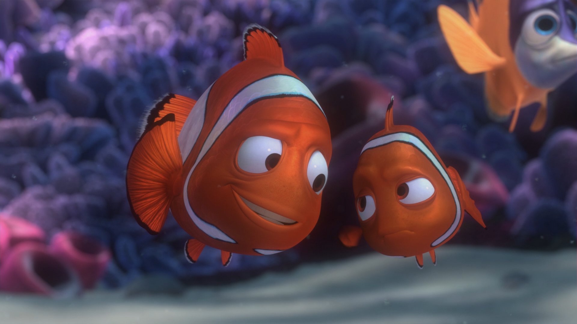 A scene from Finding Nemo 