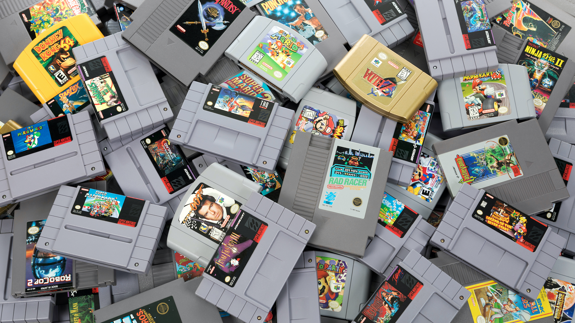 Nintendo cartridges 