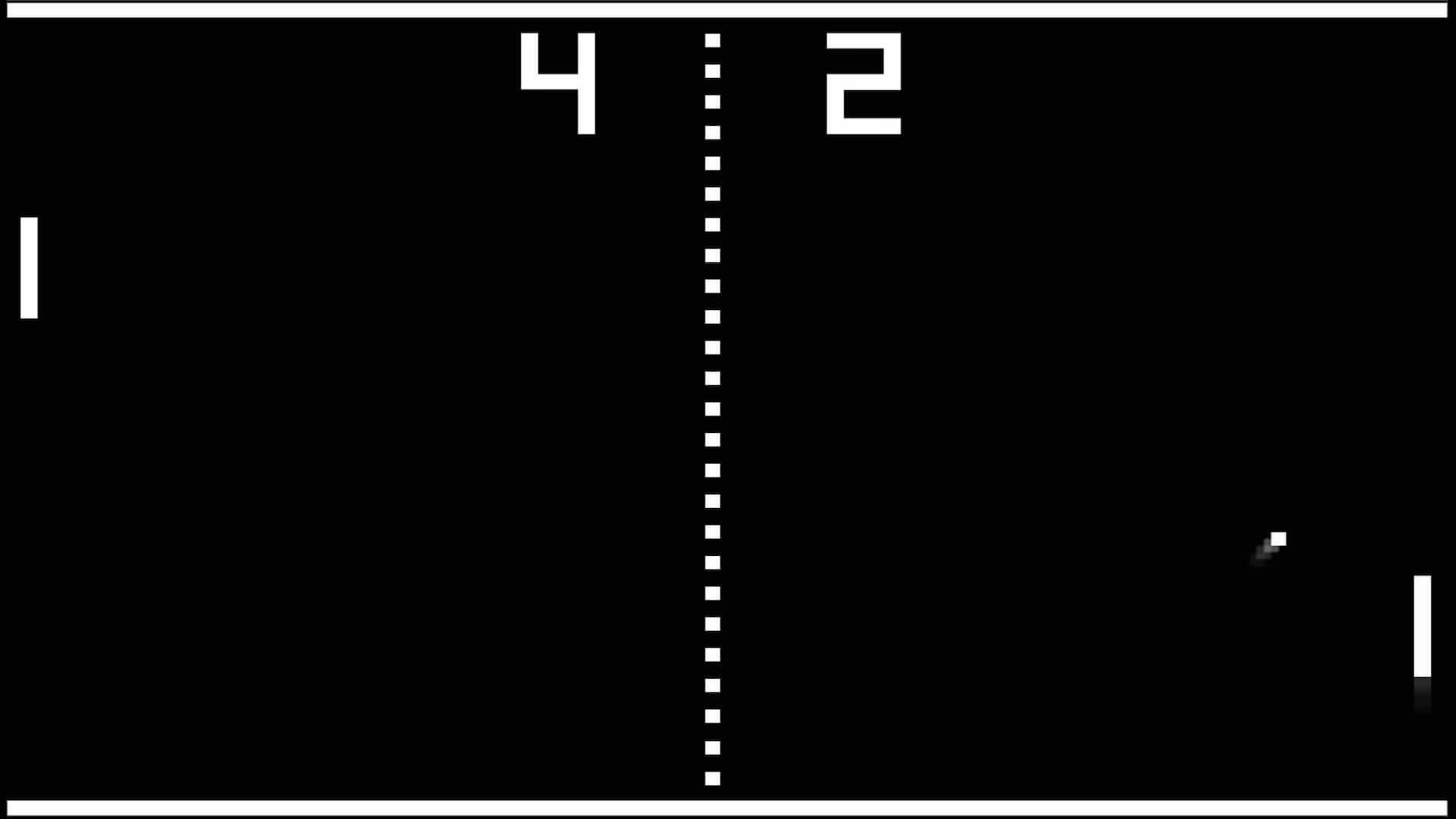 Atari table tennis game