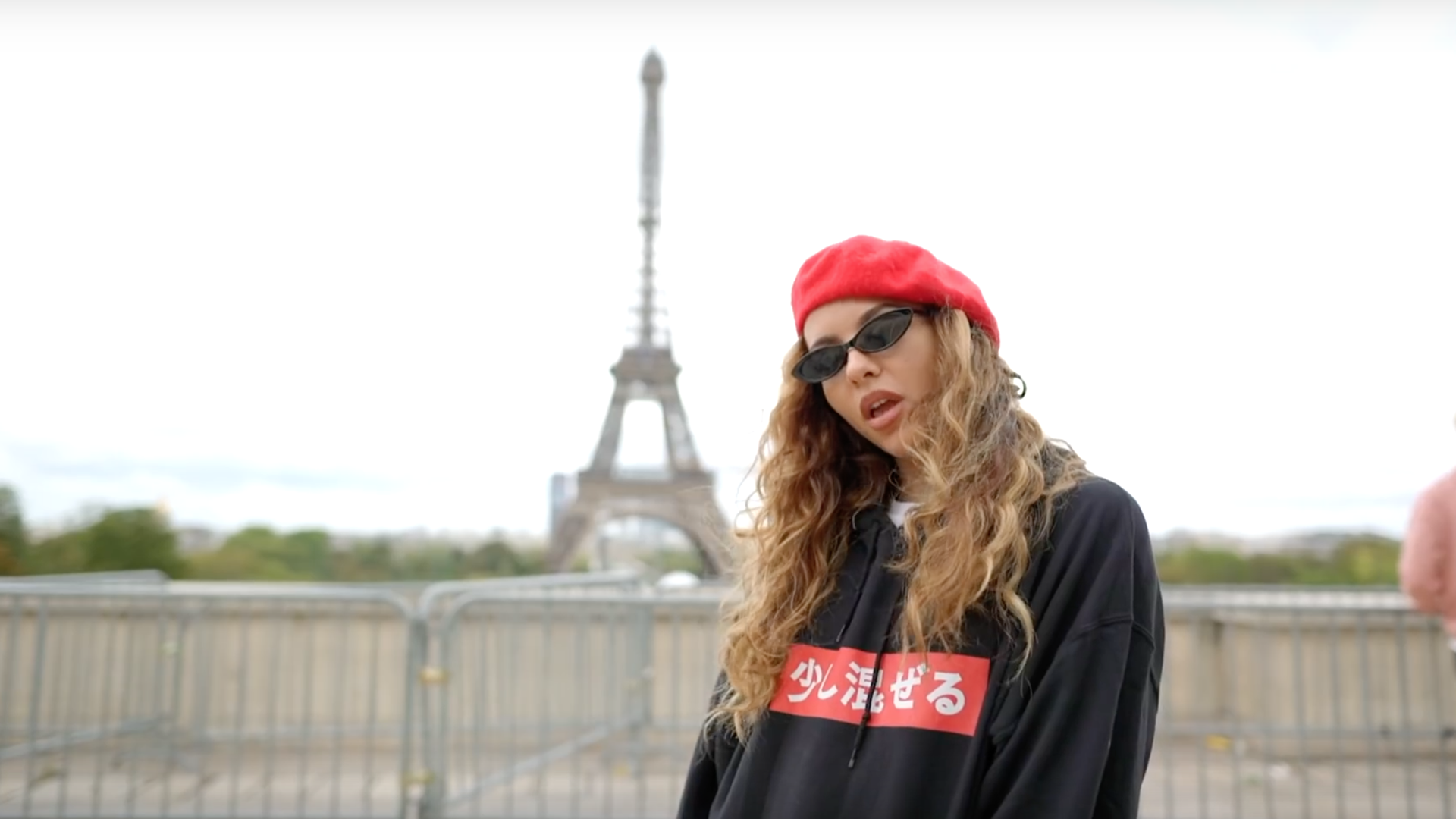 Jade at the Eiffel Tower