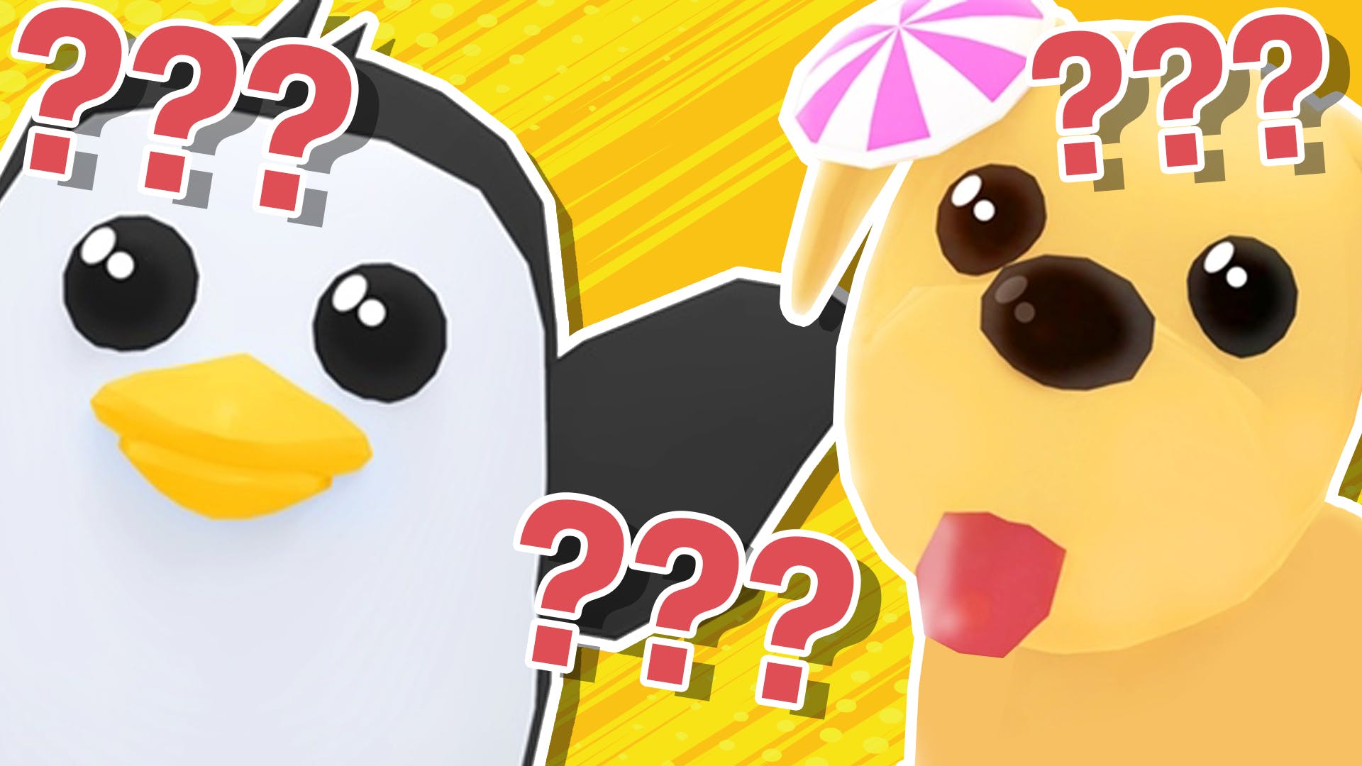 Which Pet From Roblox Adopt Me Are You Roblox Quiz - roblox yellow baest animation image