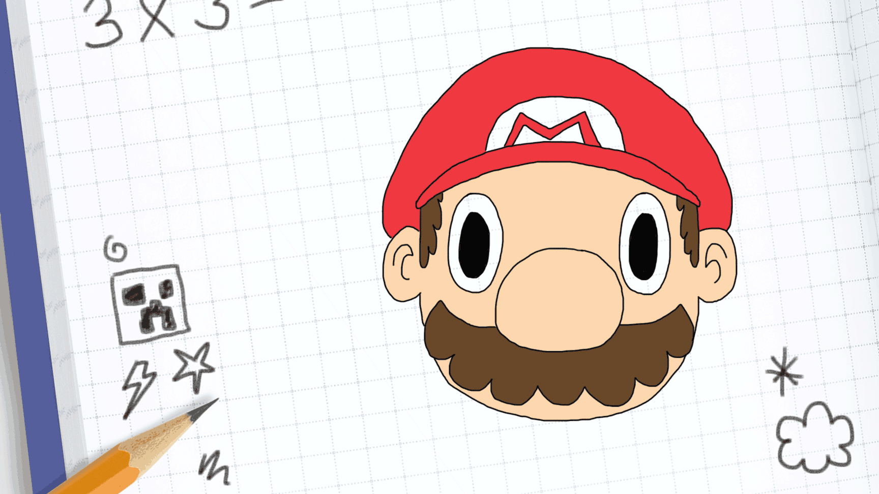 How to Draw Mario!