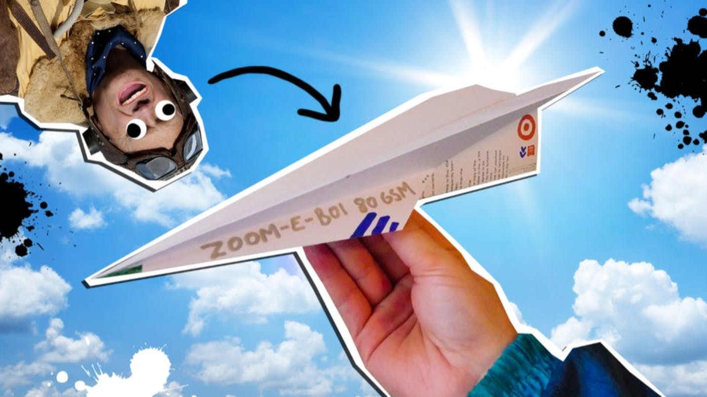 Stuck at Home? Here's How To Make THE BEST Paper Aeroplane