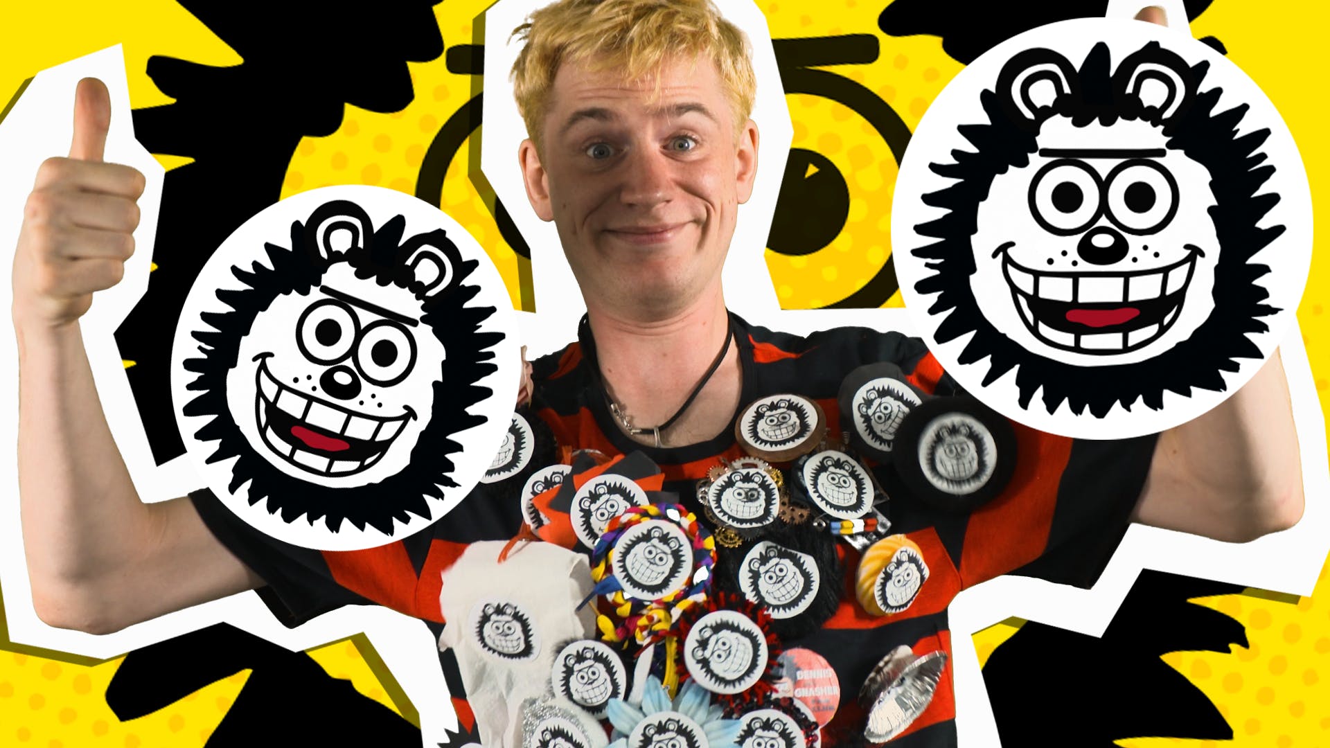 Make Your Own Gnasher Badge!