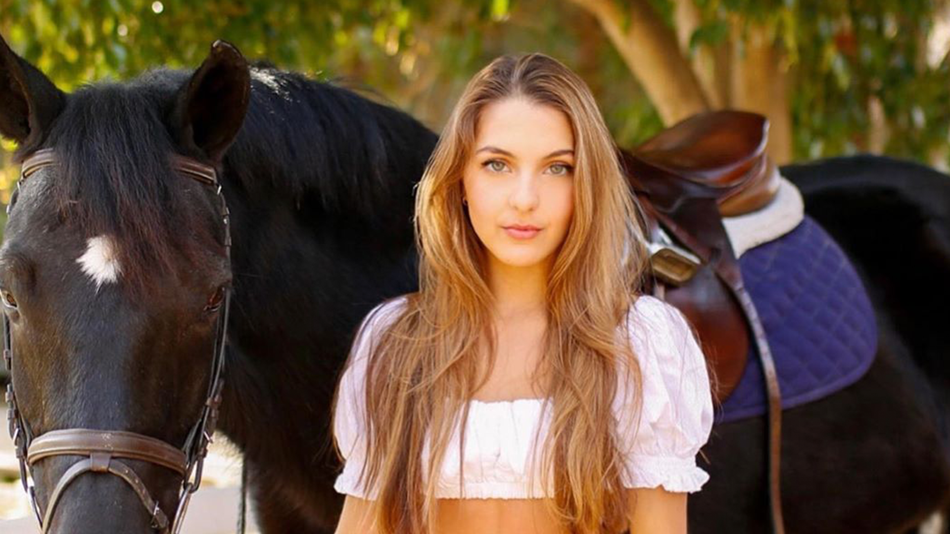 Lexi with a horse