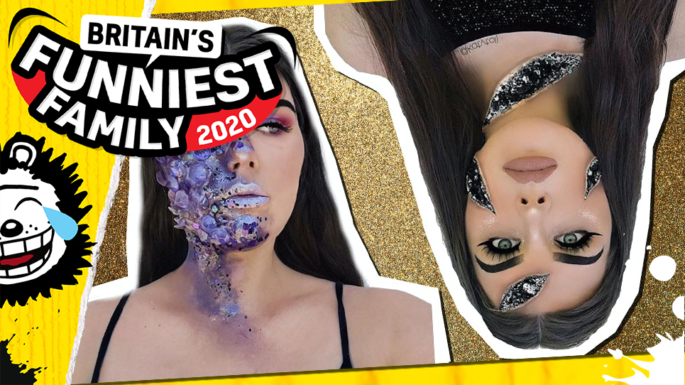 Look At This Incredible Glitter Rock Makeup!