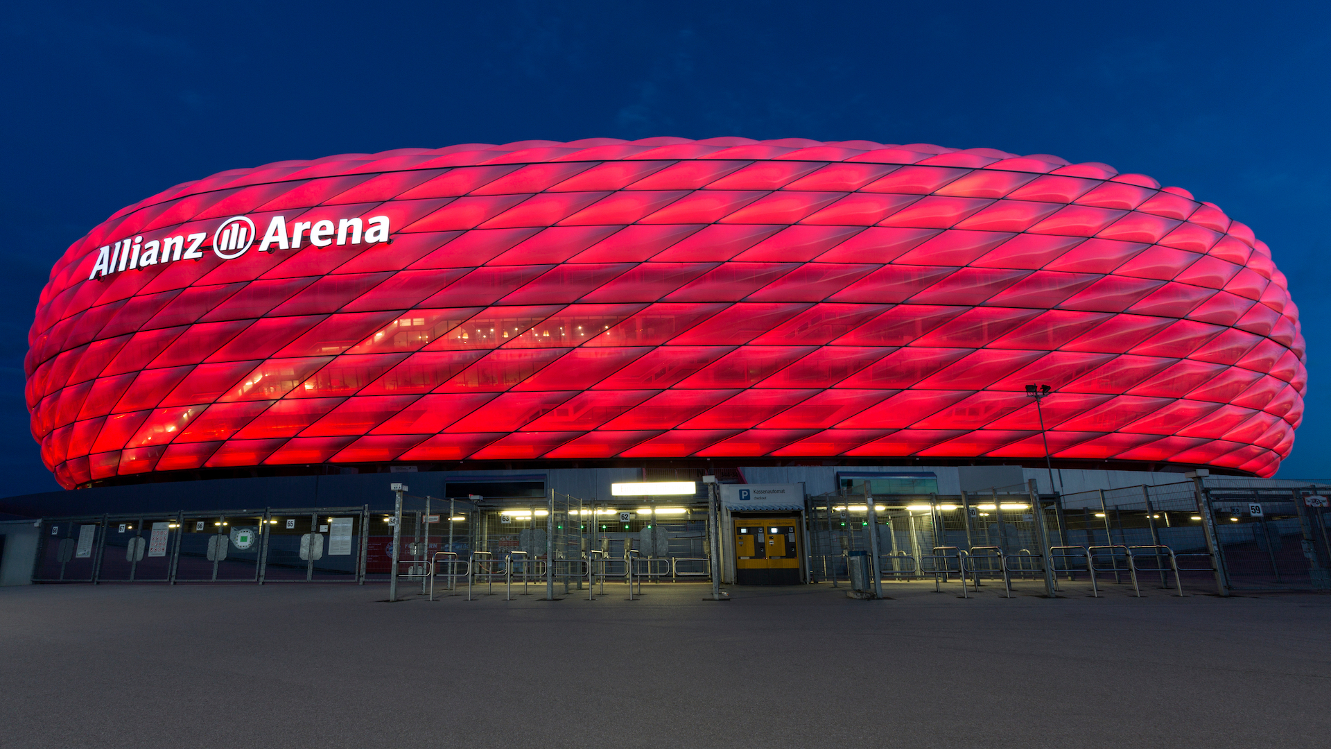 Allianz Arena in Bavaria, Germany
