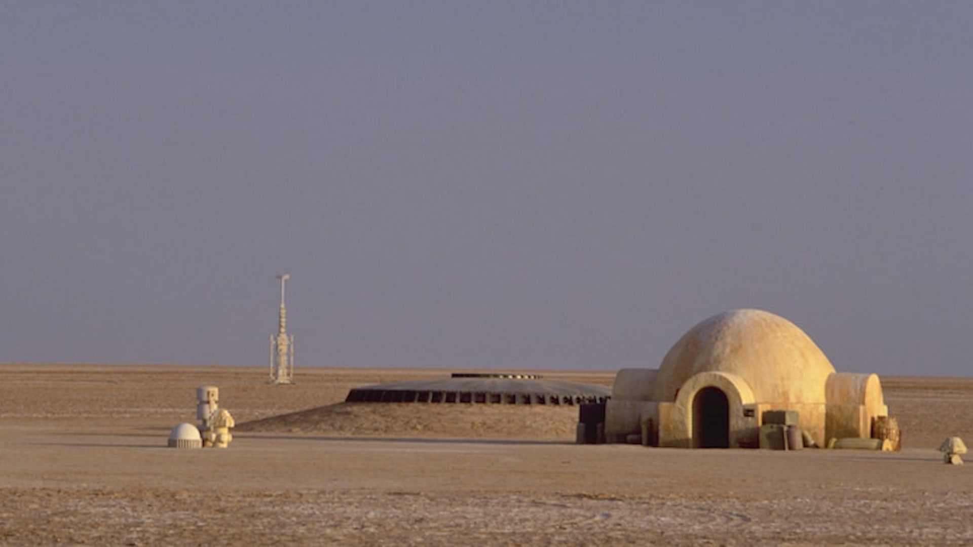 A photograph of the Star Wars IV set
